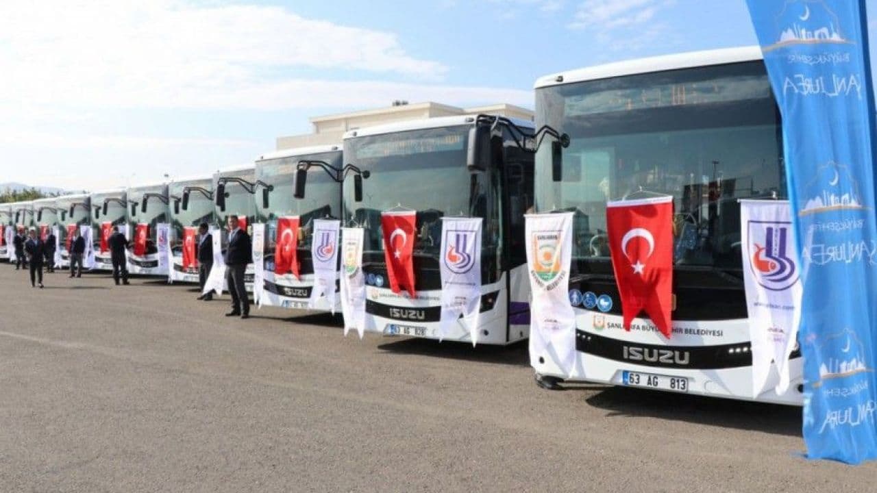 Şanlıurfa’da 23 Nisan’da toplu taşıma ücretsiz olacak