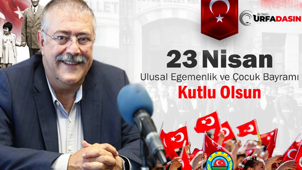 Siverek Ziraat Odası Başkanı Ahmet Ersin Bucak'tan, Hüzünlü 23 Nisan Mesajı
