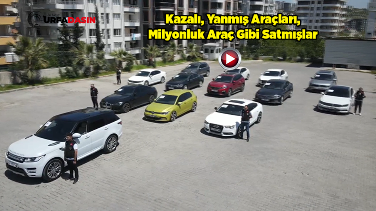 Şanlıurfa Merkezli 4 İlde "Change" Araç Operasyonu: 7 Kişi Yakalandı