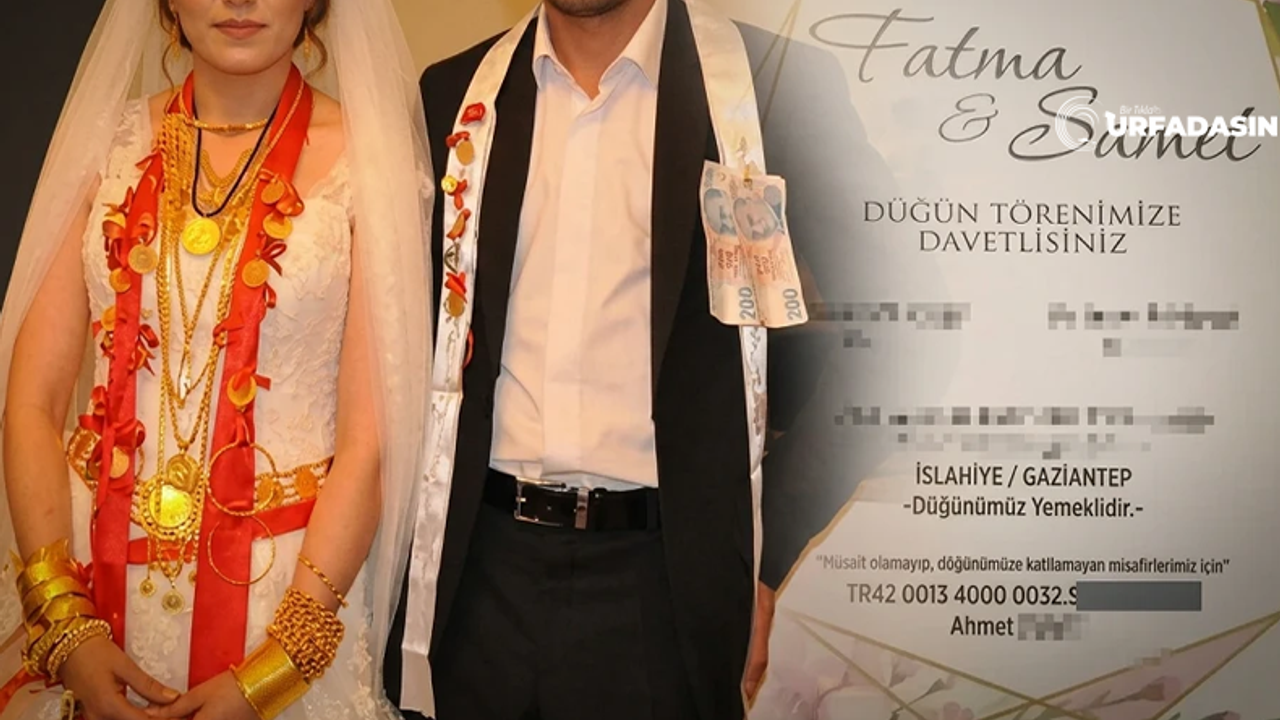 Düğünlerde IBAN Dönemi Başladı