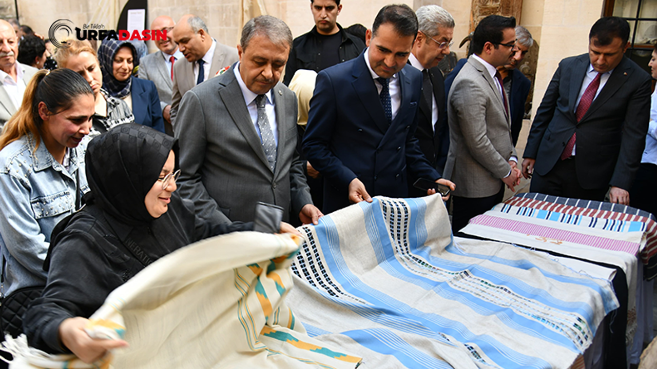 Şanlıurfa'da Ehram Kumaş Koleksiyonu Tanıtıldı