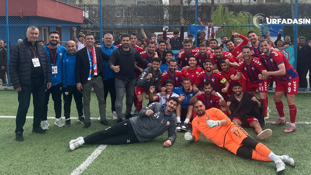 Viranşehir Belediyespor Ligin Bitimine 2 Hafta Kala Şampiyonluğunu İlan Etti