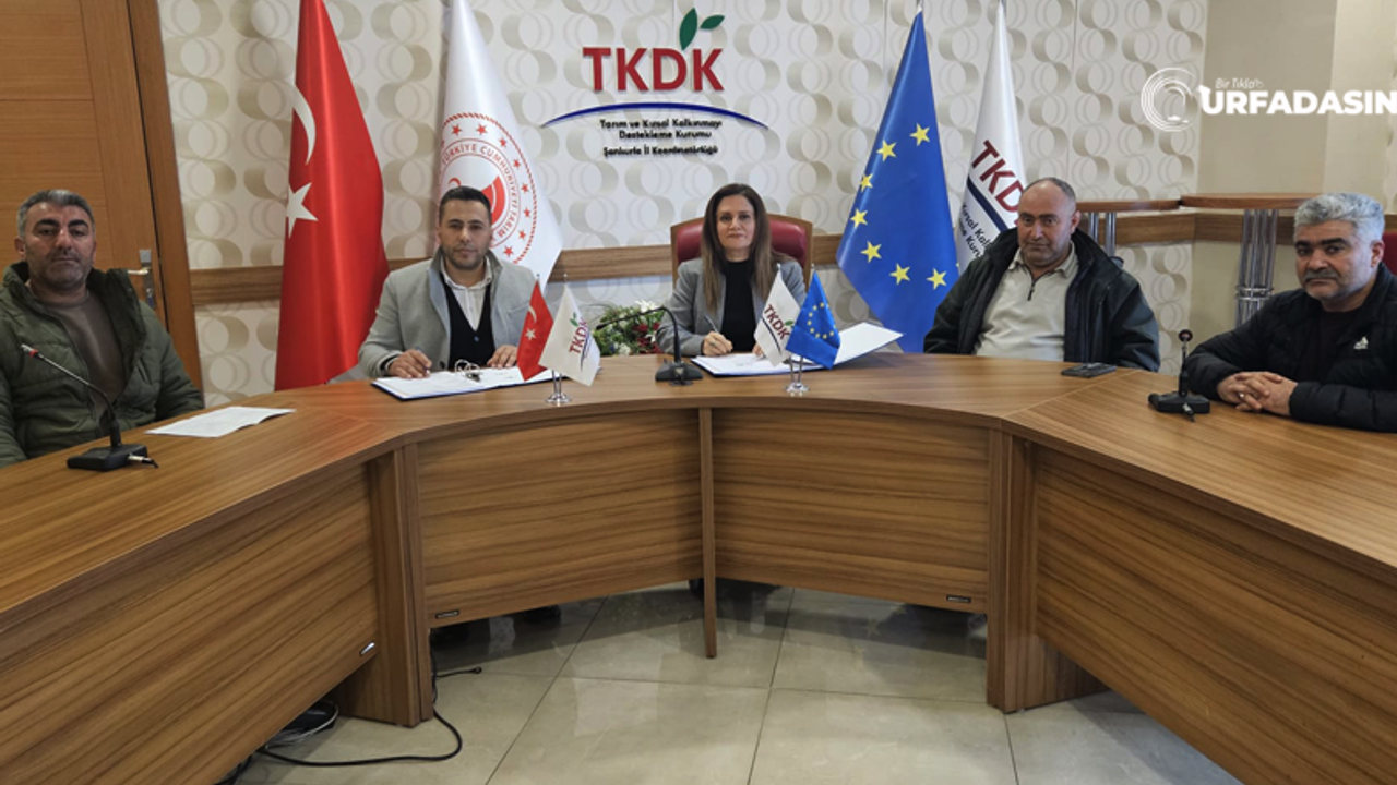 TKDK Şanlıurfa İl Koordinatörlüğünden Halfeti'nin Yerel Kalkınmasına Hibe Desteği