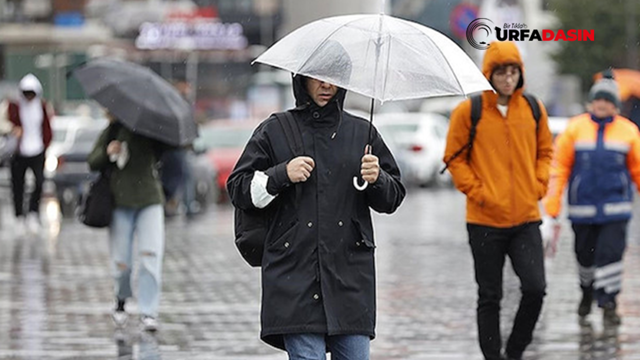 Şanlıurfa'ya Yağışlı Hava Geri Dönüyor
