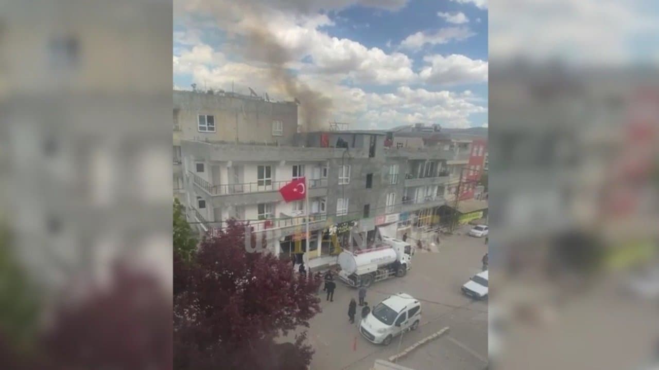 Şanlıurfa'nın Bozova İlçesinde Korku Dolu Anlar Kamerada