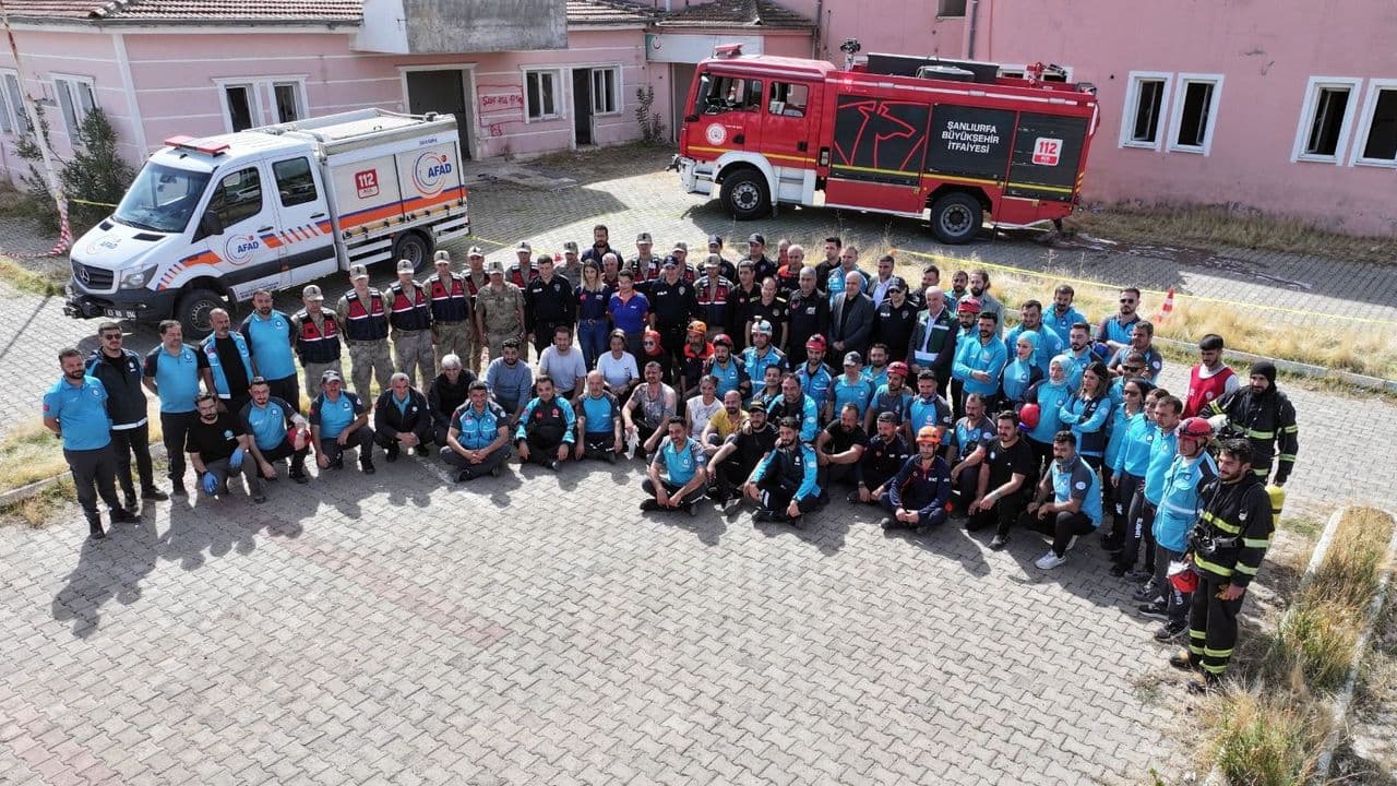 Şanlıurfa’da 19. Bölge UMKE Tatbikatı Gerçekleştirildi