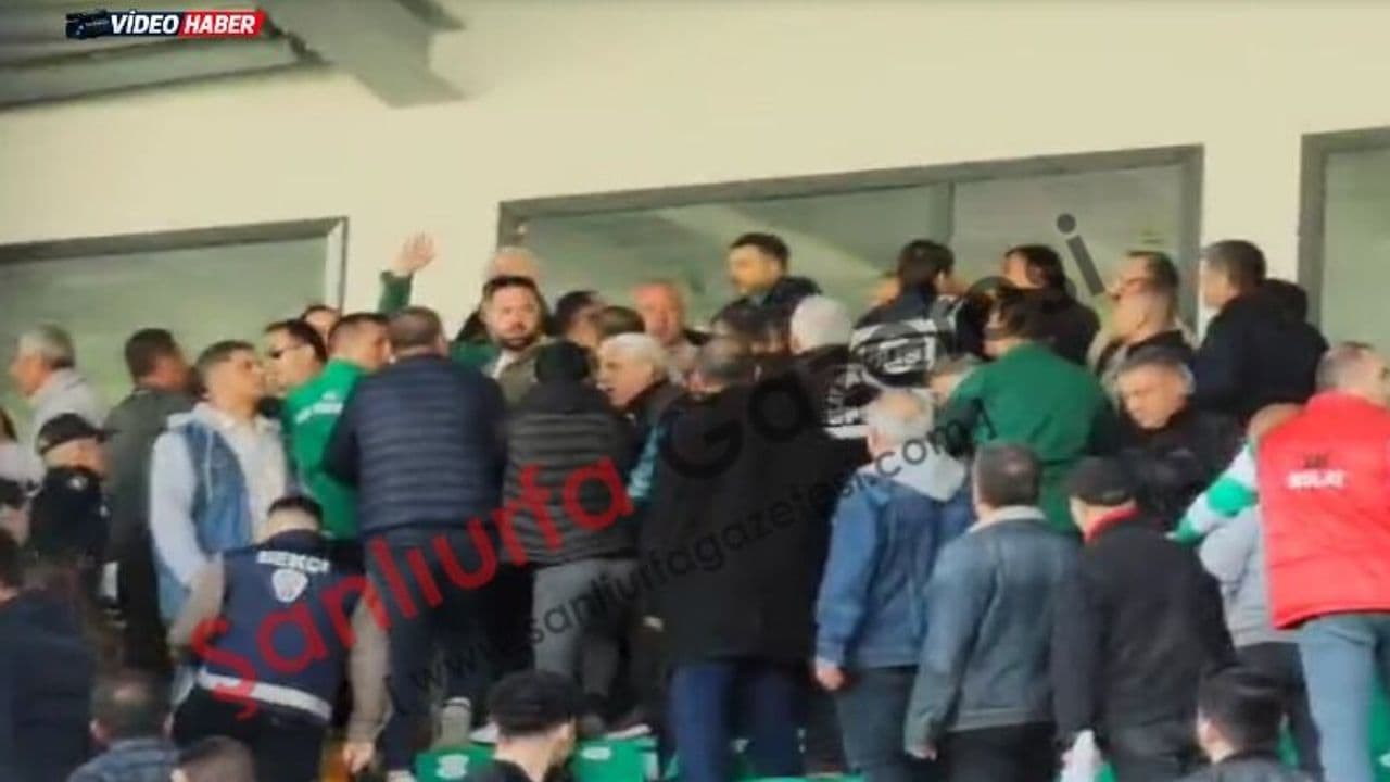 Şanlıurfaspor Kulüp Başkanı ve yöneticilerine saldırı