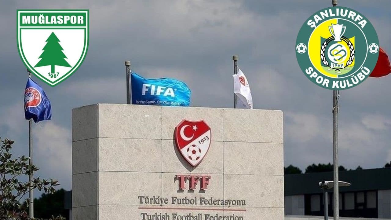 TFF’den Muğlaspor–Şanlıurfaspor Kulüplere ve Yöneticilere Para Cezası