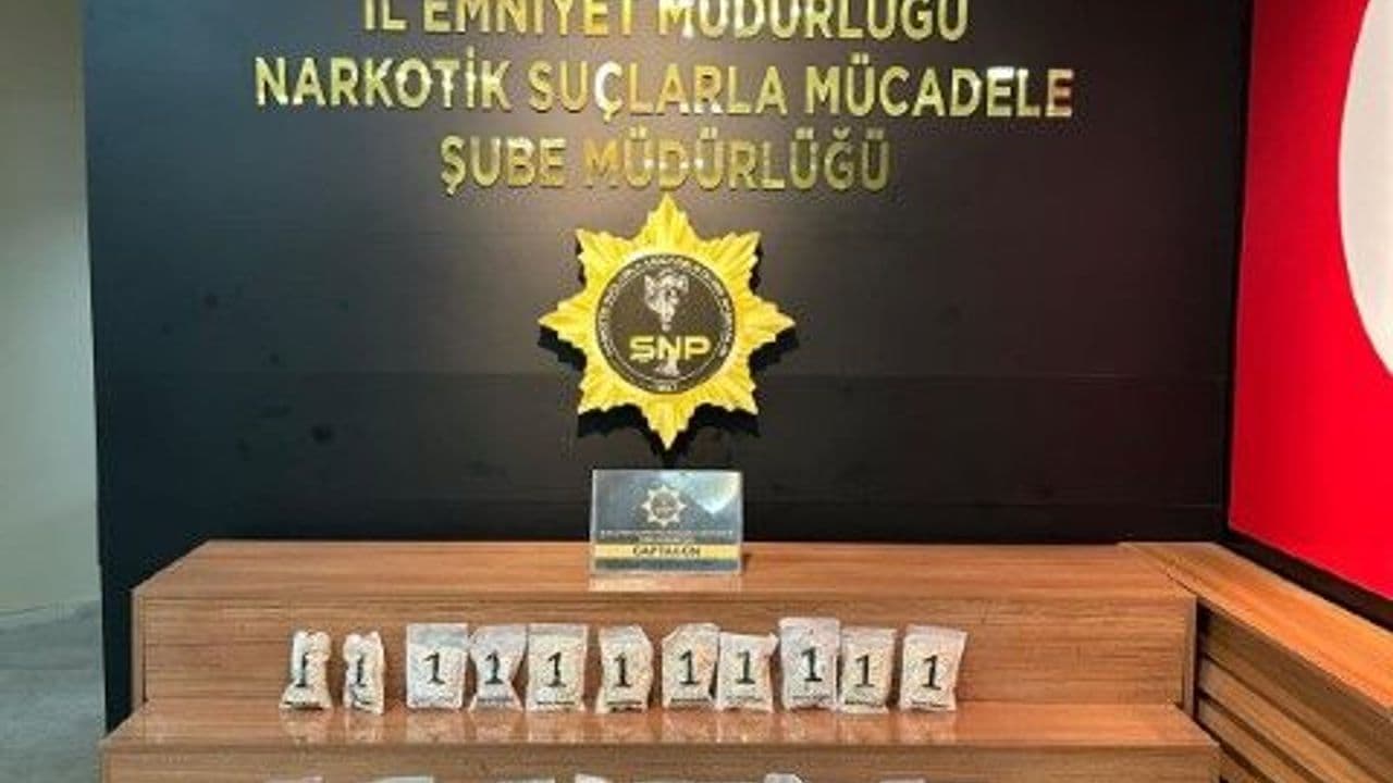 Şanlıurfa’da madde operasyonu: Kilogramlarca hap!