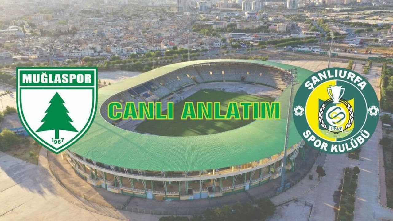 Muğlaspor- Şanlıurfaspor ikinci yarı başladı