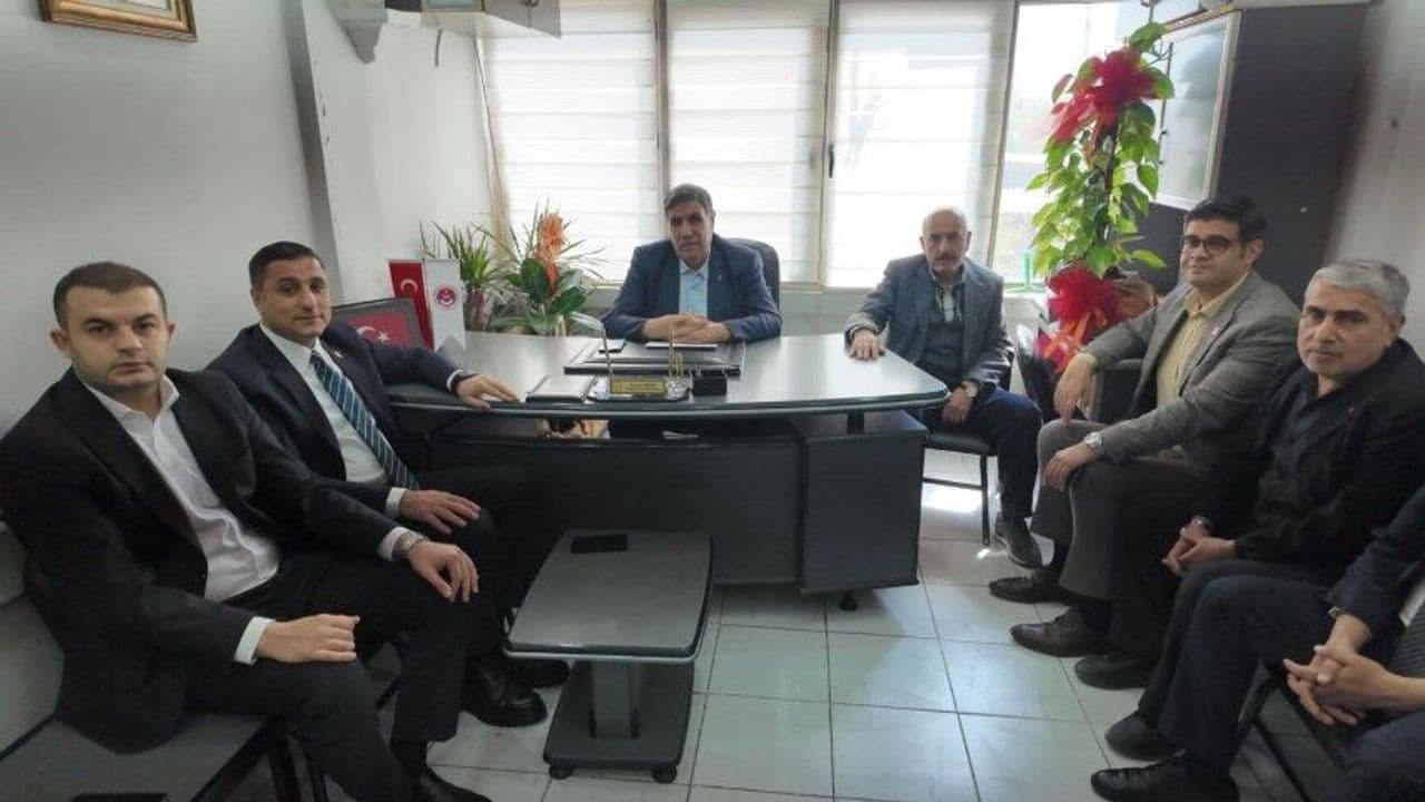 CHP Şanlıurfa’dan Terziler Odası’na Hayırlı Olsun Ziyareti