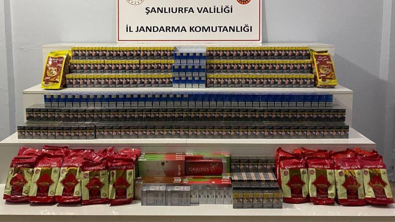 Şanlıurfa’da Kaçak Tütün ve Sigara Operasyonu: 27 Şüpheli Hakkında İşlem