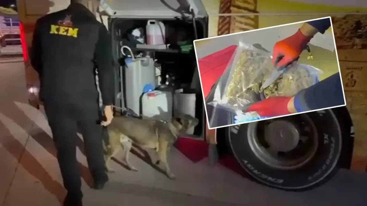 16 kilo 400 gram! Şanlıurfa’da yolcu otobüsünde çıktı!