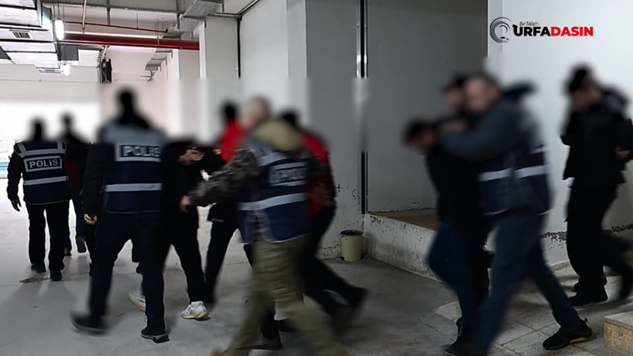 Şanlıurfa'nın Yer Aldığı 540 Milyonluk Liralık Operasyonda 5 Tutuklama