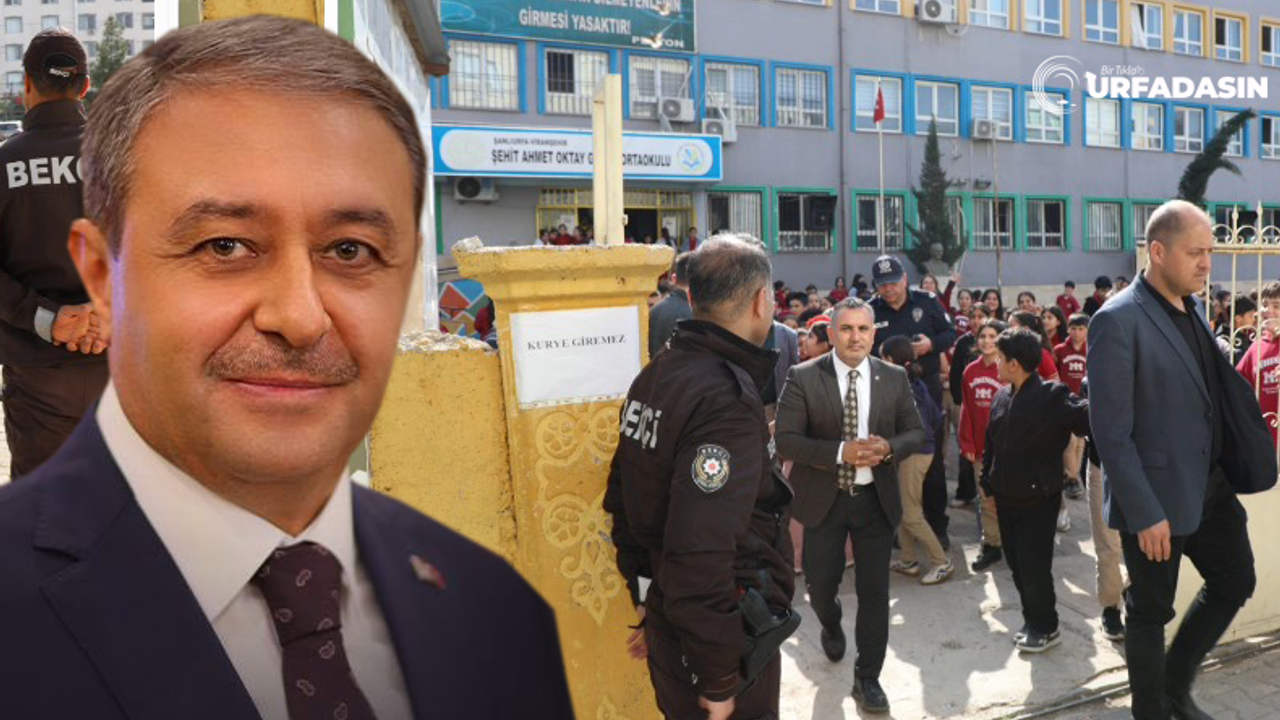 Şanlıurfa Valiliğinden Okullara Güçlü Güvenlik Desteği