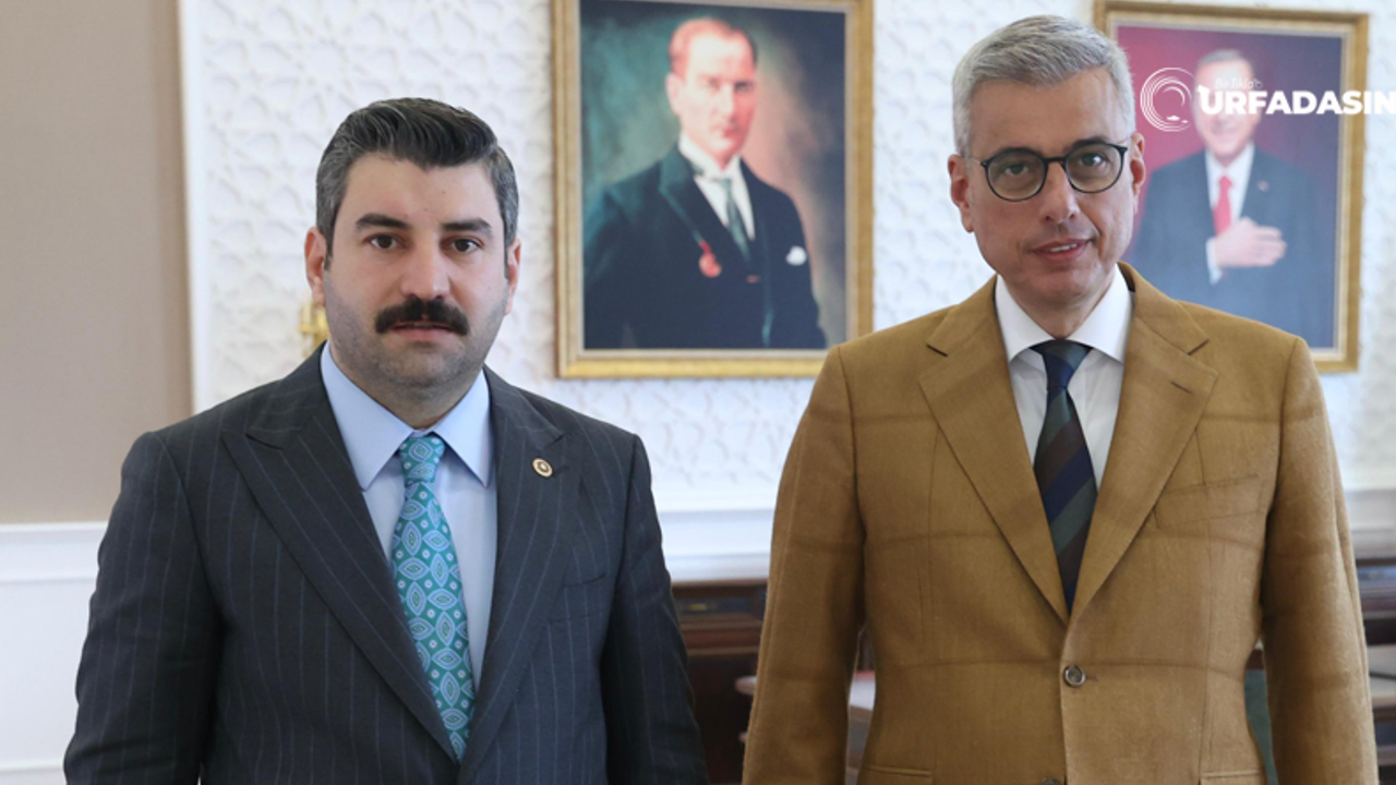 AK Parti Şanlıurfa Milletvekili İbrahim Eyyüpoğlu, Bakan Memişoğlu'na Şehrin Taleplerini İletti