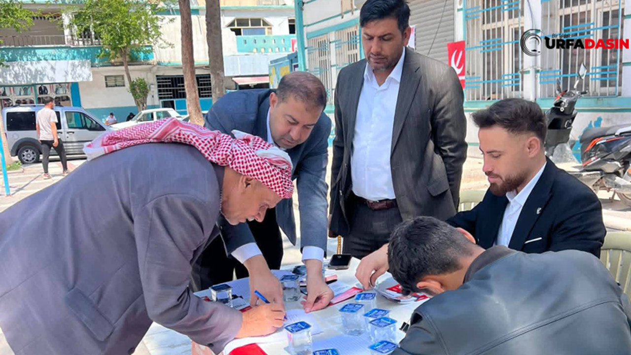 Şanlıurfa Akçakale’de Filistin’e Destek Çağrısı