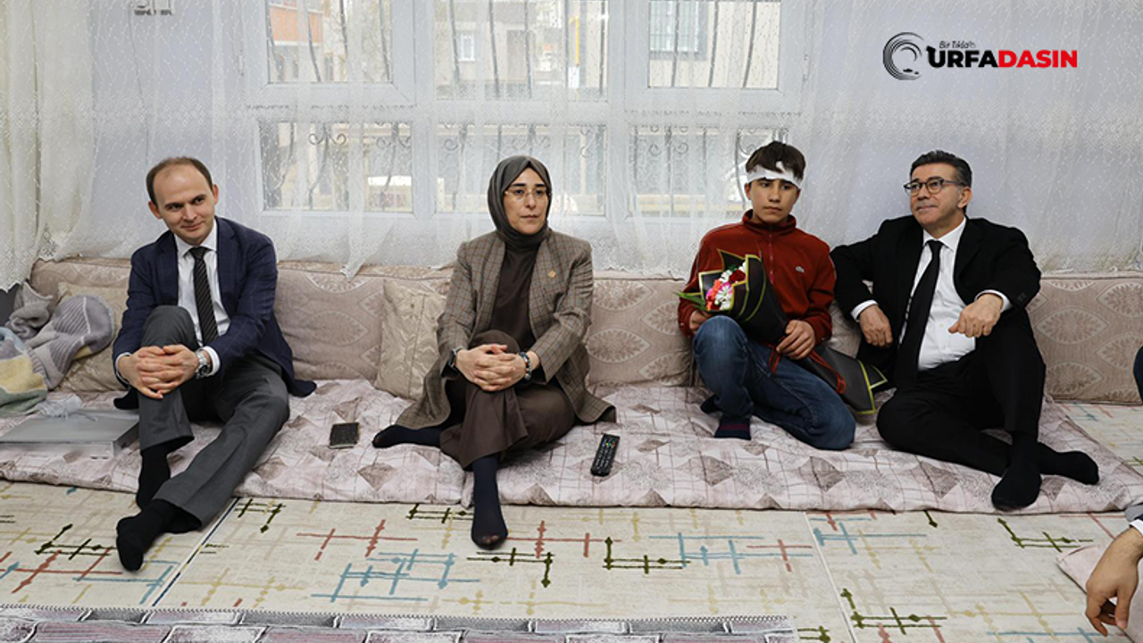 Milletvekili Yazmacı ve Başkan Bucak Saldırıda Yaralanan Öğrencileri Ziyaret Etti