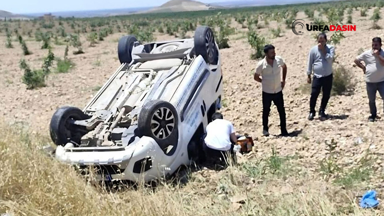 Şanlıurfa'da Evde Sağlık Hizmeti Aracı Devrildi: 1 Yaralı