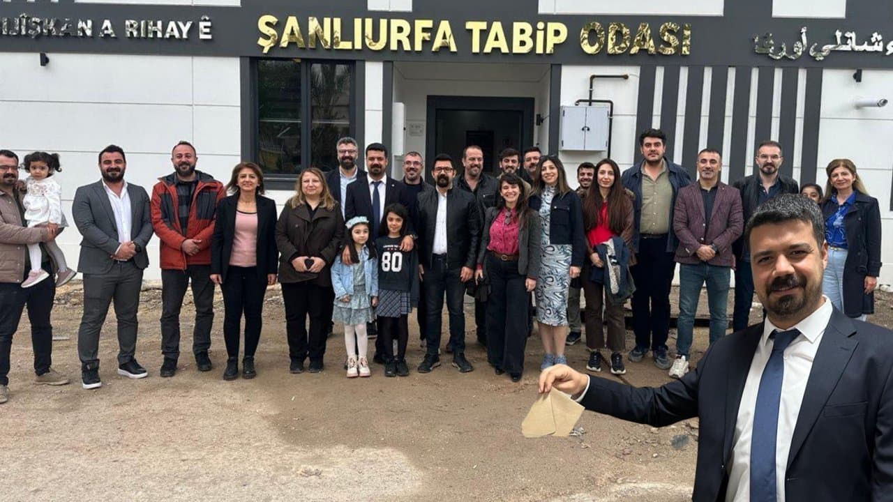 Şanlıurfa Tabip Odası’nda Yeni Başkan Op. Dr. Baran Yüksekyayla Oldu