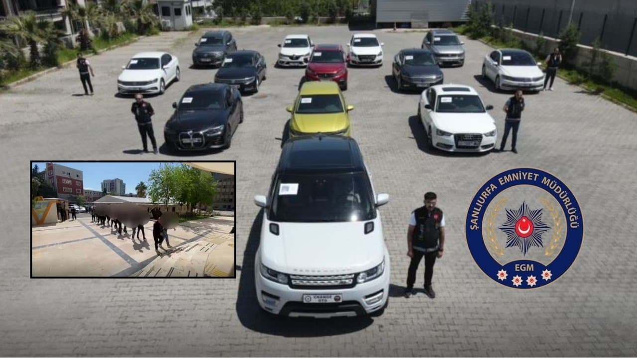Şanlıurfa’daki "Change" Araç Operasyonunda 2 Tutuklama