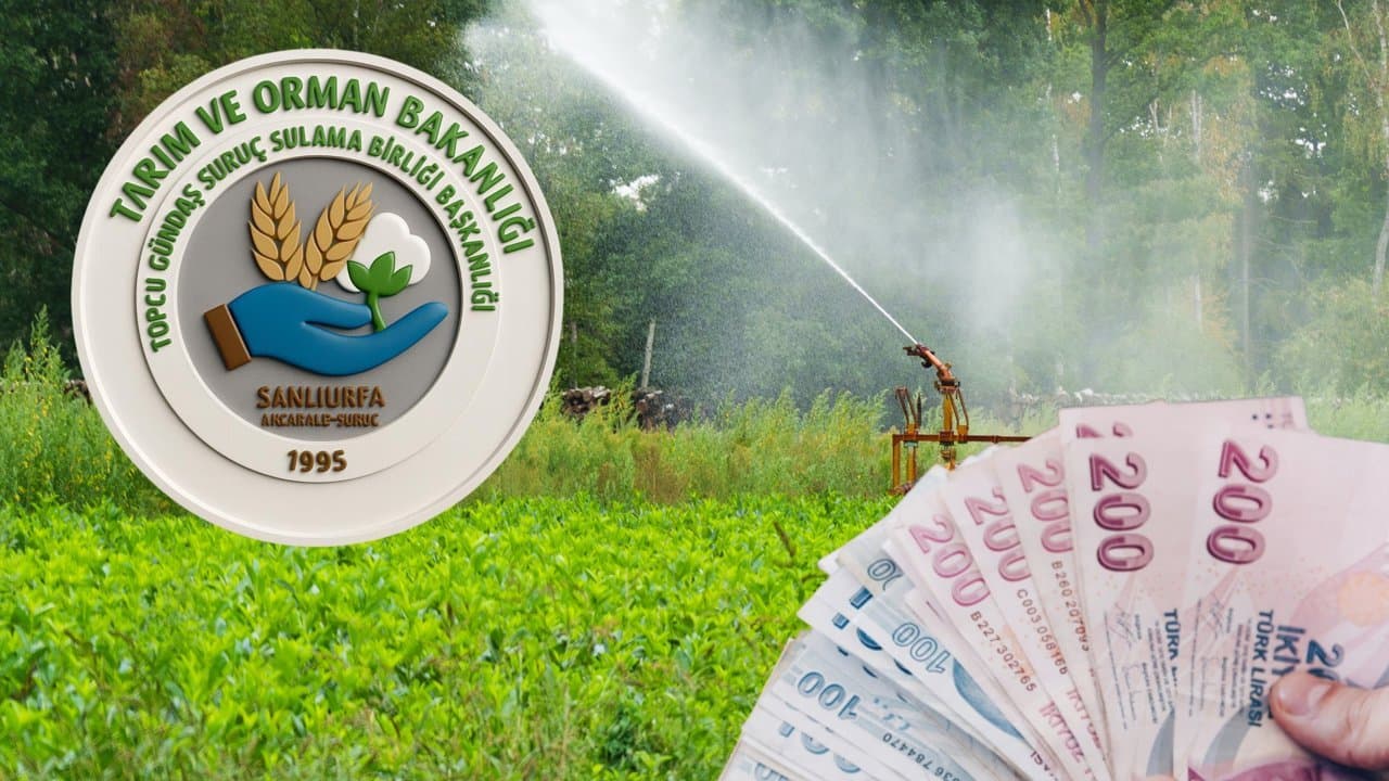 Topçu Gündaş Suruç Sulama Birliği’nden Çiftçilere Uyarı: “İşletme Bakım Ücreti Alınacak”