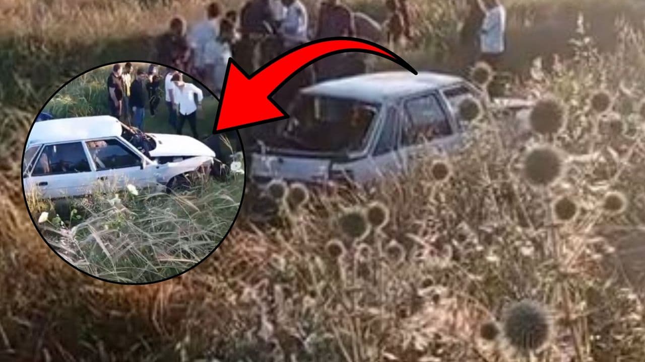 Şanlıurfa’da Lastiği Patlayan Otomobil Şarampole Devrildi: 5 Kişi Yaralandı