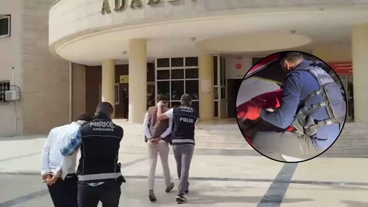 Şanlıurfa’da yolcu otobüsünde 16 kilo 400 gram Skunk maddesi ele geçirildi