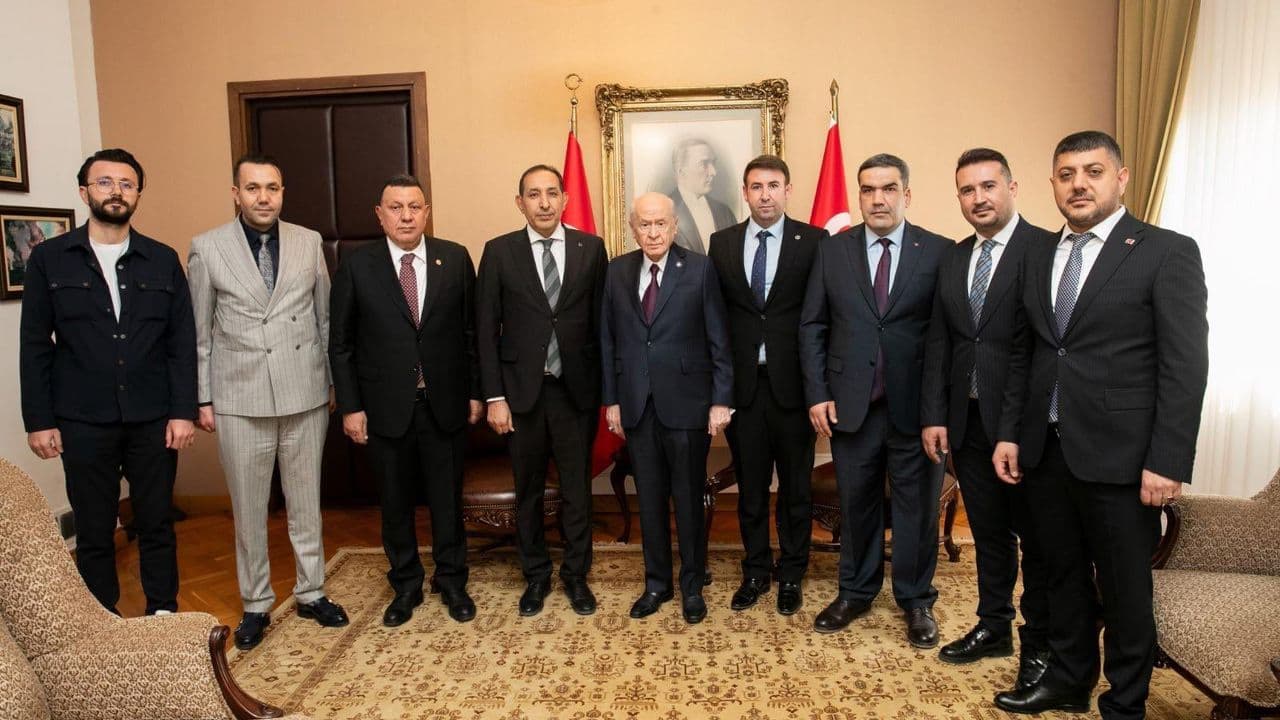 Şanlıurfa heyetinden Devlet Bahçeli’ye ziyaret